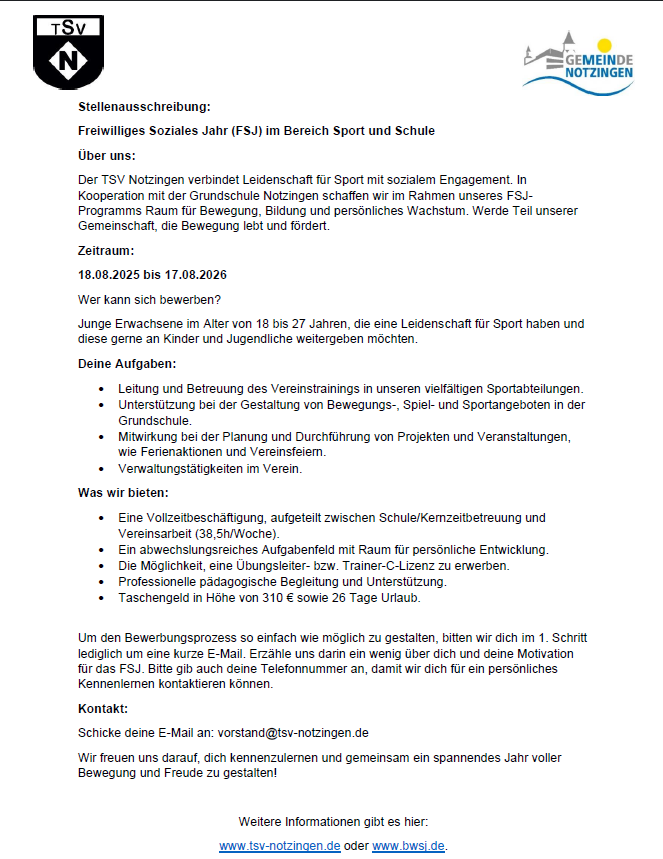 2025 02 16 17 34 03 TSV Notzingen FSJ Stellenanzeige 2025 2026 (002)